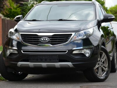 Kia Sportage Czarna Opłacona 1.6GDI 135KM Serwis Skóra Navi Alu Gwarancja III (2010-2015)