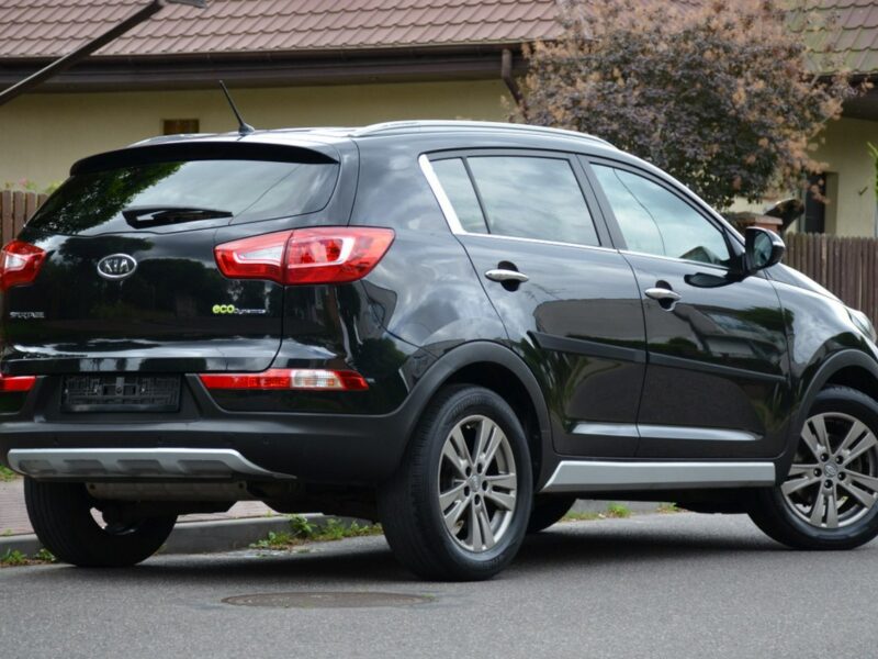 Kia Sportage Czarna Opłacona 1.6GDI 135KM Serwis Skóra Navi Alu Gwarancja III (2010-2015)
