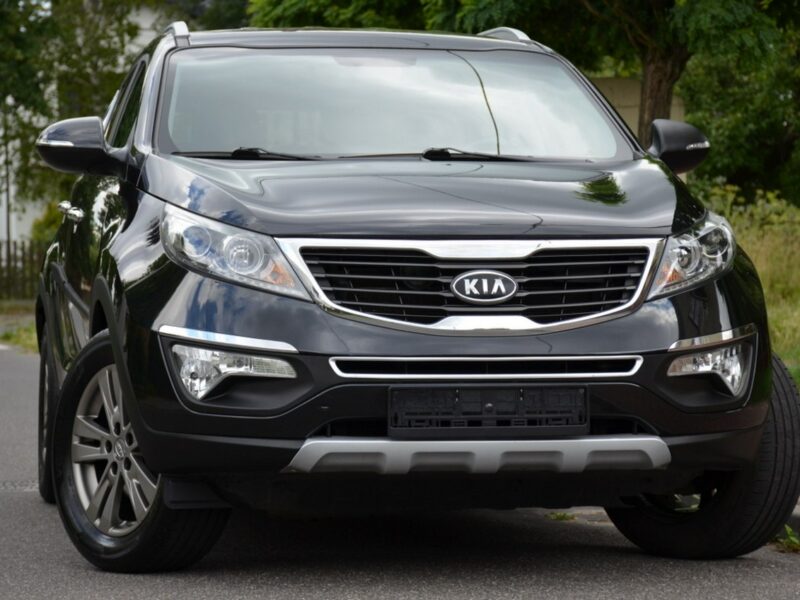 Kia Sportage Czarna Opłacona 1.6GDI 135KM Serwis Skóra Navi Alu Gwarancja III (2010-2015)