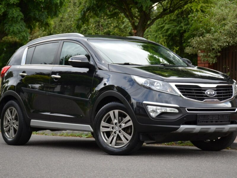 Kia Sportage Czarna Opłacona 1.6GDI 135KM Serwis Skóra Navi Alu Gwarancja III (2010-2015)