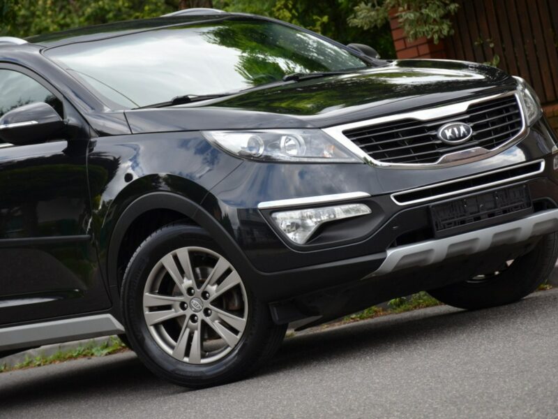Kia Sportage Czarna Opłacona 1.6GDI 135KM Serwis Skóra Navi Alu Gwarancja III (2010-2015)