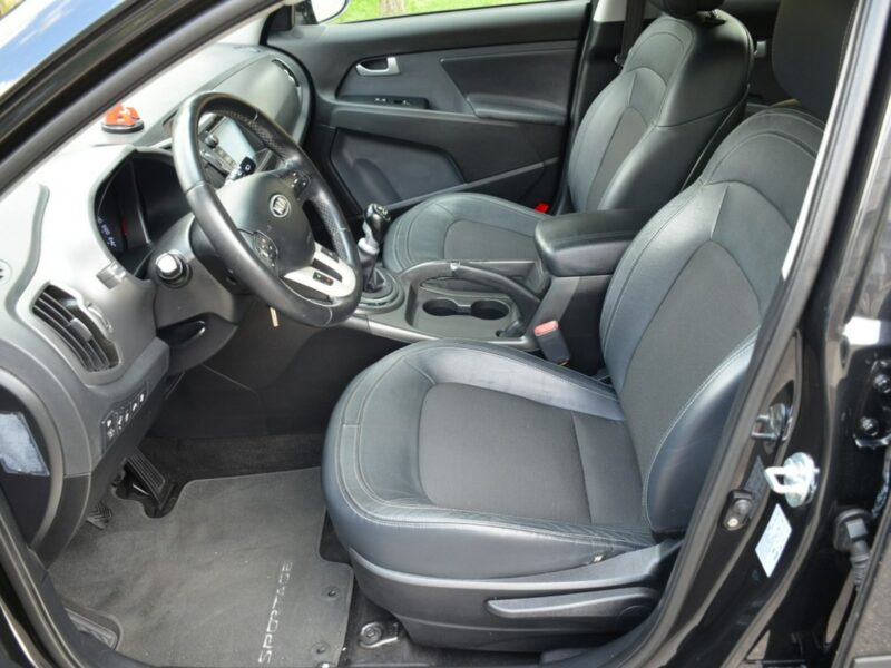 Kia Sportage Czarna Opłacona 1.6GDI 135KM Serwis Skóra Navi Alu Gwarancja III (2010-2015)