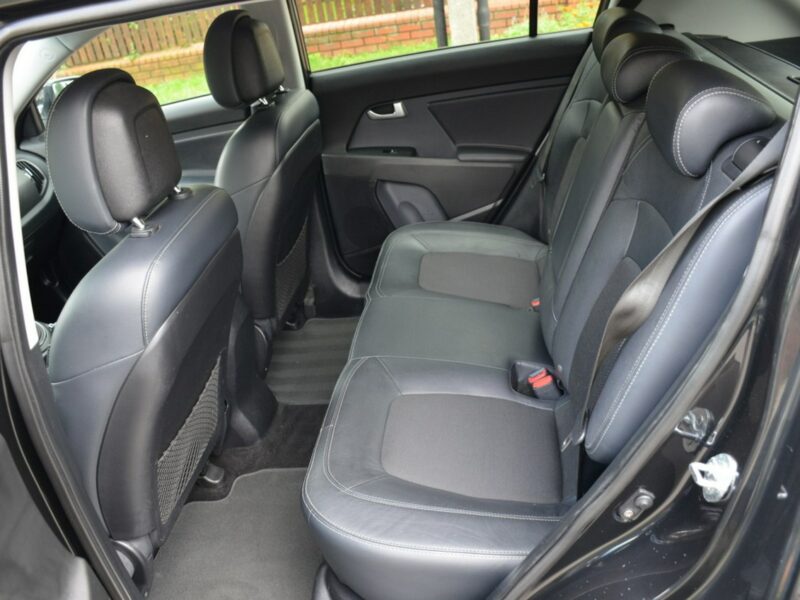 Kia Sportage Czarna Opłacona 1.6GDI 135KM Serwis Skóra Navi Alu Gwarancja III (2010-2015)