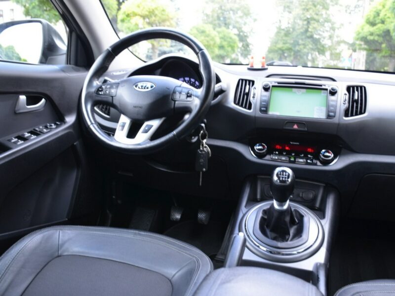 Kia Sportage Czarna Opłacona 1.6GDI 135KM Serwis Skóra Navi Alu Gwarancja III (2010-2015)