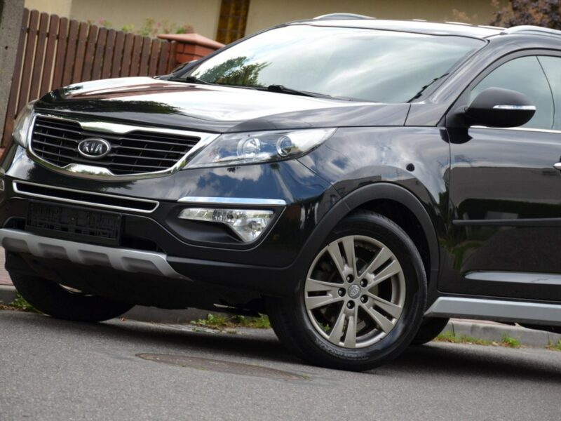 Kia Sportage Czarna Opłacona 1.6GDI 135KM Serwis Skóra Navi Alu Gwarancja III (2010-2015)
