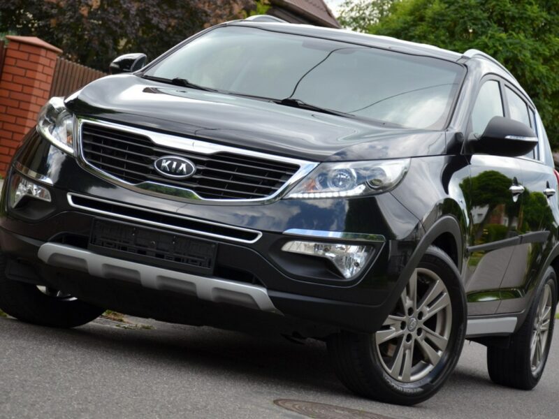 Kia Sportage Czarna Opłacona 1.6GDI 135KM Serwis Skóra Navi Alu Gwarancja III (2010-2015)