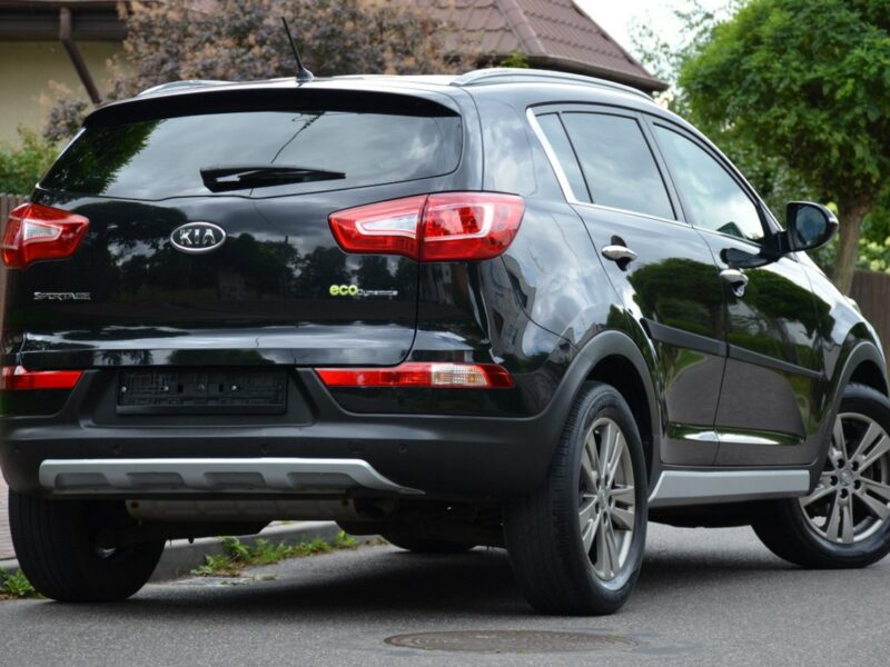 Kia Sportage Czarna Opłacona 1.6GDI 135KM Serwis Skóra Navi Alu Gwarancja III (2010-2015)