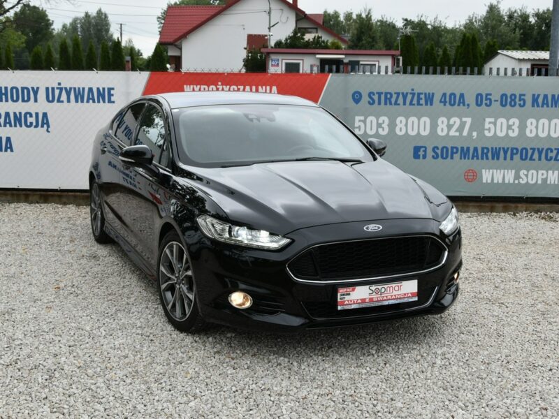 Ford Mondeo ST Line 2.0 EcoBoost 240KM Automat 2018r. SALON LED Panorama Kamera Mk5 (2014-)