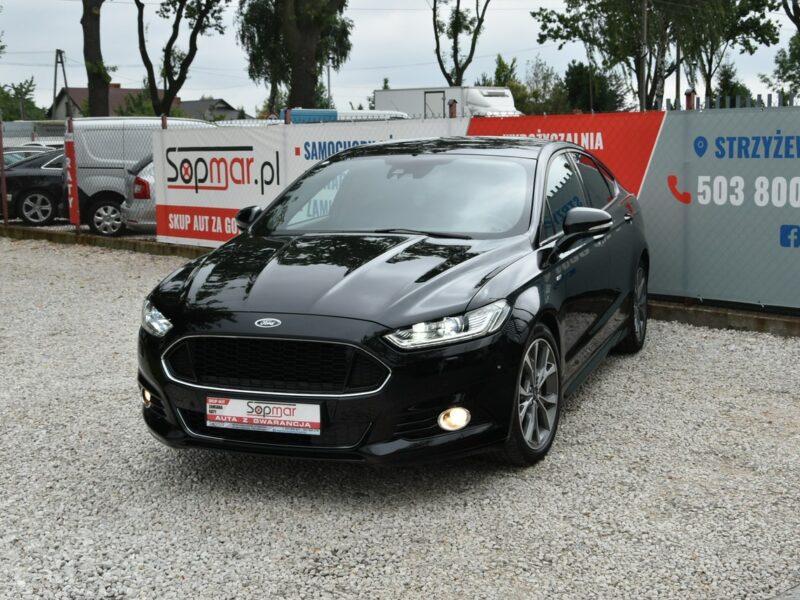 Ford Mondeo ST Line 2.0 EcoBoost 240KM Automat 2018r. SALON LED Panorama Kamera Mk5 (2014-)