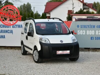 Fiat Fiorino 1.3JTD 75KM 2012r.SALON Klima 5 osób HAK Polecam III (2007-)