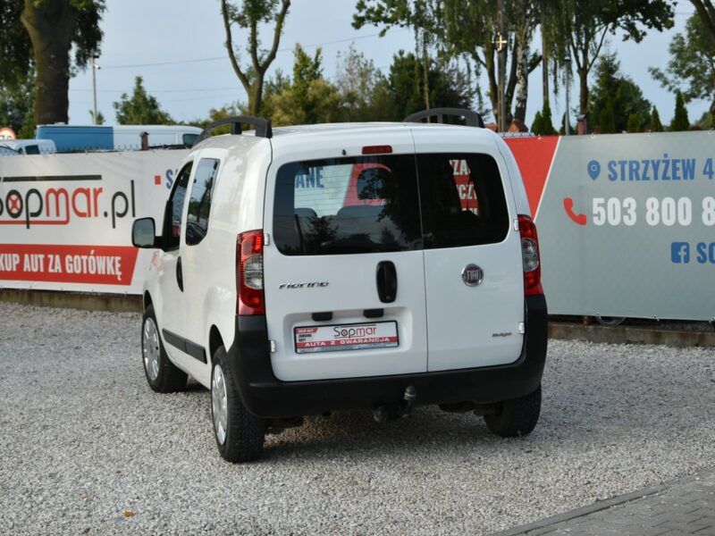 Fiat Fiorino 1.3JTD 75KM 2012r.SALON Klima 5 osób HAK Polecam III (2007-)