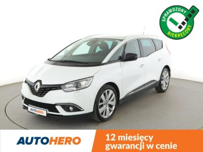 Renault Grand Scenic 7 os. navi klima auto grzane fotele kamera i czujniki parkowania III (2016-2021)