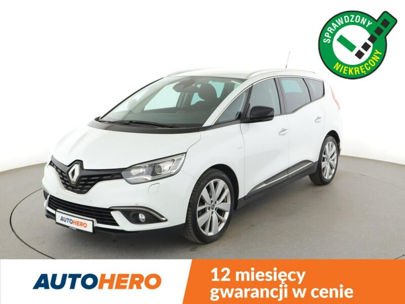 Renault Grand Scenic 7 os. navi klima auto grzane fotele kamera i czujniki parkowania III (2016-2021)