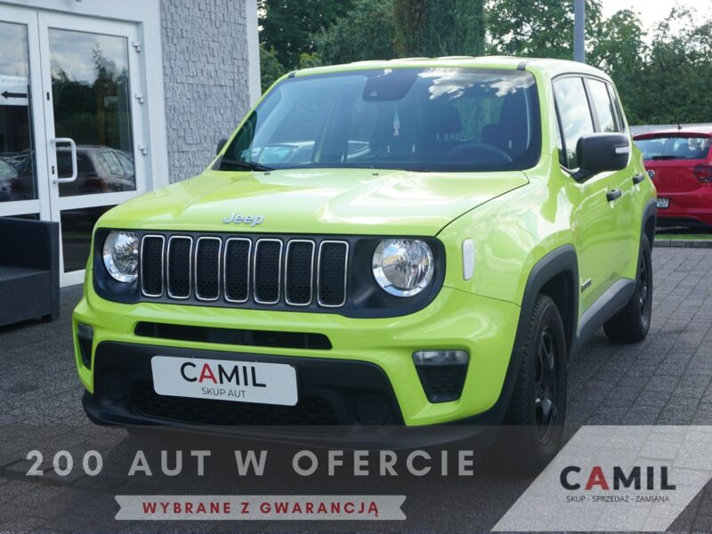 Jeep Renegade polski salon, I rej. kwiecień 2019 r. , niski przebieg I (2014-)