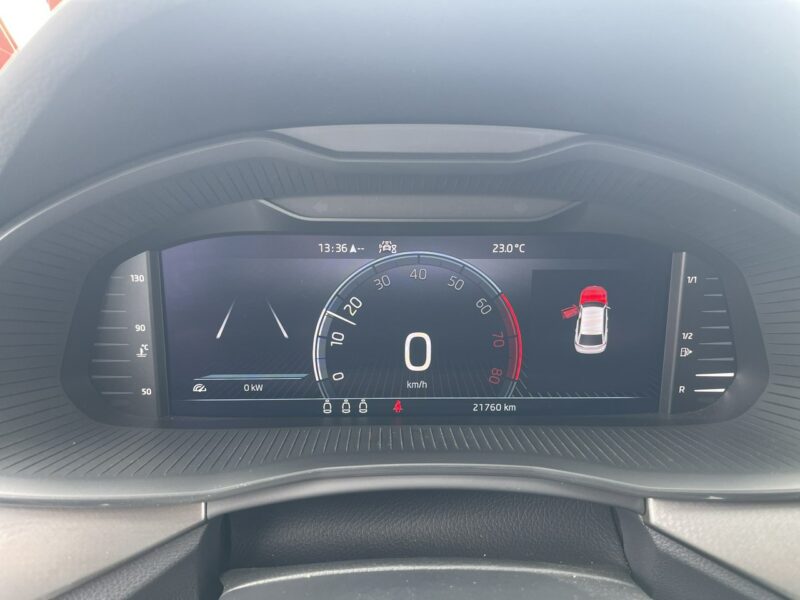 Škoda Scala Klimatronik Podgrzewanie Czujniki park. Virtual
