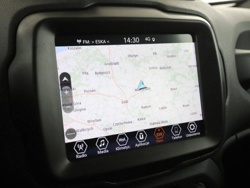 Jeep Renegade 1.3TGDi Limited Klimatyzacja Nawigacja ACC Grzane Fotele Parkpilot LED 2019
