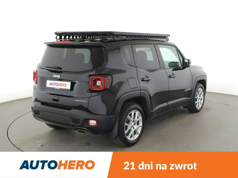 Jeep Renegade 1.3TGDi Limited Klimatyzacja Nawigacja ACC Grzane Fotele Parkpilot LED 2019