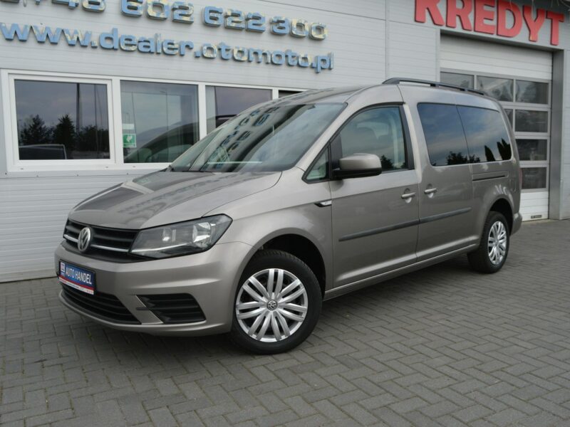 Volkswagen Caddy 2.0 TDI LONG 100% bezwypadkowy 2xBoczne drzwi Bluetooth IV (2015-)