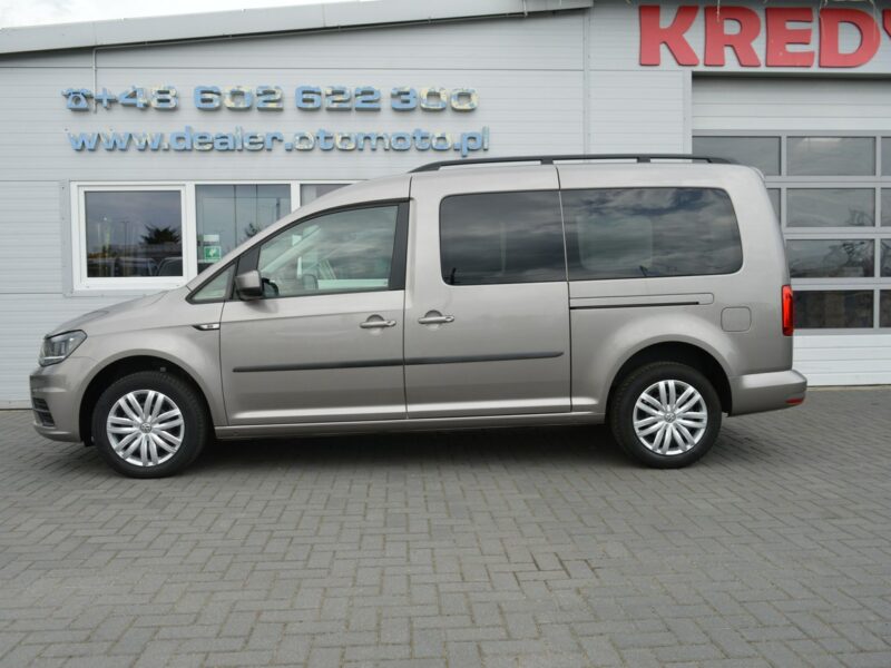 Volkswagen Caddy 2.0 TDI LONG 100% bezwypadkowy 2xBoczne drzwi Bluetooth IV (2015-)