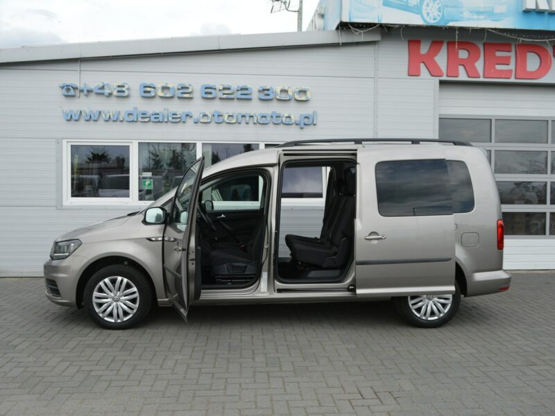 Volkswagen Caddy 2.0 TDI LONG 100% bezwypadkowy 2xBoczne drzwi Bluetooth IV (2015-)
