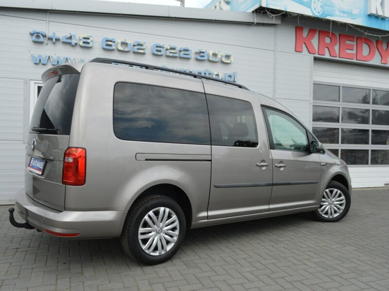Volkswagen Caddy 2.0 TDI LONG 100% bezwypadkowy 2xBoczne drzwi Bluetooth IV (2015-)