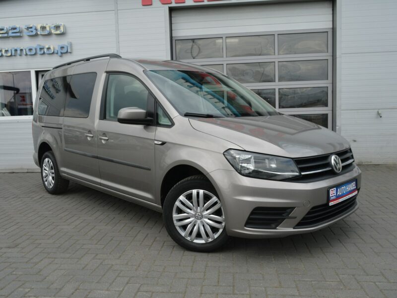 Volkswagen Caddy 2.0 TDI LONG 100% bezwypadkowy 2xBoczne drzwi Bluetooth IV (2015-)