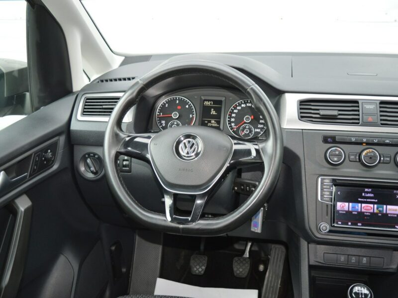 Volkswagen Caddy 2.0 TDI LONG 100% bezwypadkowy 2xBoczne drzwi Bluetooth IV (2015-)