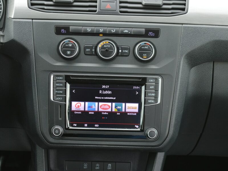 Volkswagen Caddy 2.0 TDI LONG 100% bezwypadkowy 2xBoczne drzwi Bluetooth IV (2015-)