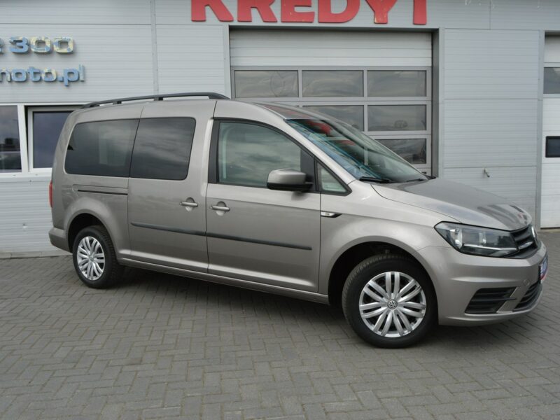 Volkswagen Caddy 2.0 TDI LONG 100% bezwypadkowy 2xBoczne drzwi Bluetooth IV (2015-)