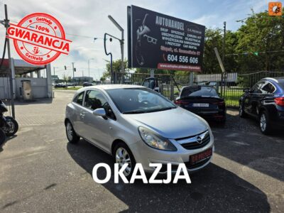 Opel Corsa 1.0 Benzyna 60 KM, Klimatyzacja, Alufelgi, Isofix, Komputer, Tempomat D (2006-2014)
