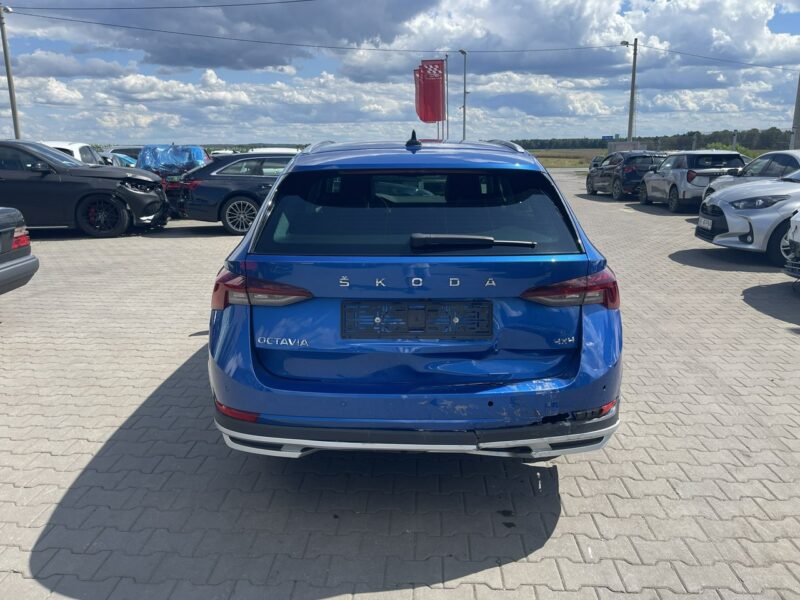 Škoda Octavia SCOUT 4x4 Automat Skóra Podgrzewanie Virtual Hak IV (2020-)