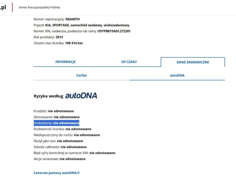 Kia Sportage Diesel Zarejestrowany Ubezpieczony III (2010-2015)
