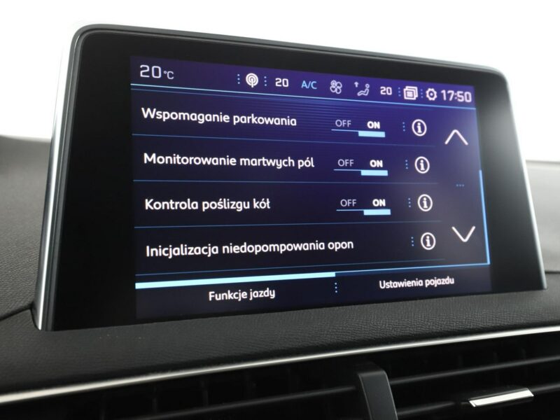 Peugeot 3008 navi virtual cocpit półskóra panorama kamera i czujniki parkowania II (2016-)