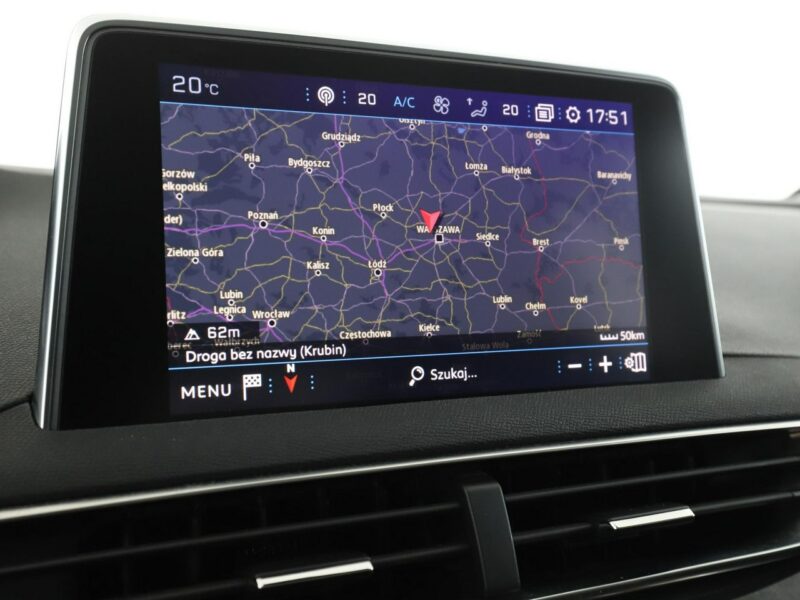 Peugeot 3008 navi virtual cocpit półskóra panorama kamera i czujniki parkowania II (2016-)