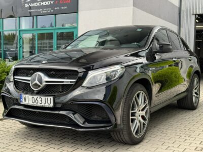 Mercedes GLE 63 AMG 63S Coupe 4Matic 5.5 V8 Biturbo 585KM. Ostatni z 5.5 V8. FV23%. W166 (2015-2019)