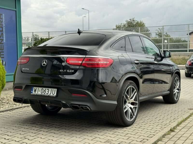 Mercedes GLE 63 AMG 63S Coupe 4Matic 5.5 V8 Biturbo 585KM. Ostatni z 5.5 V8. FV23%. W166 (2015-2019)