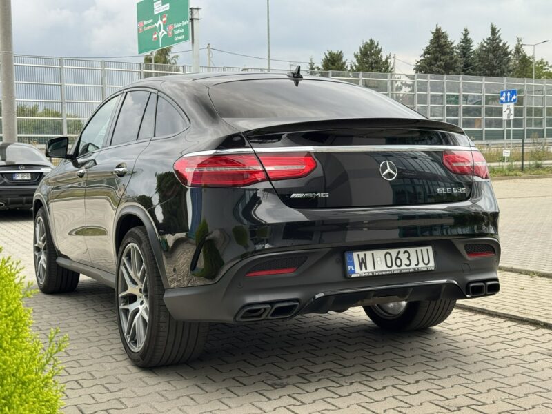 Mercedes GLE 63 AMG 63S Coupe 4Matic 5.5 V8 Biturbo 585KM. Ostatni z 5.5 V8. FV23%. W166 (2015-2019)