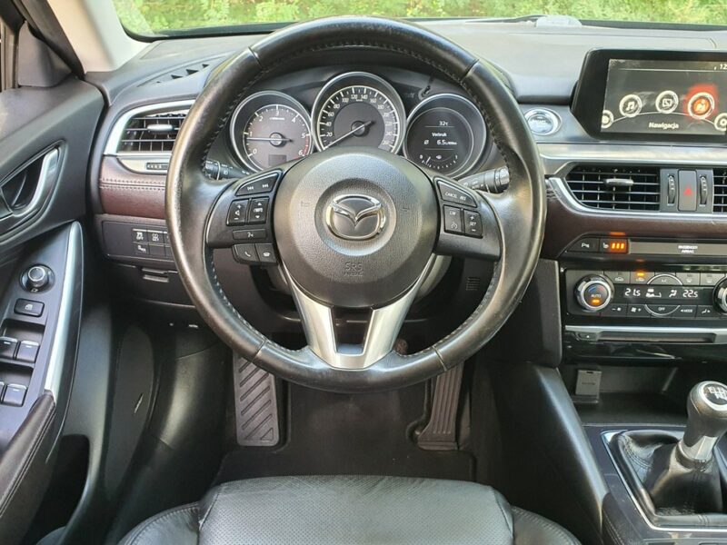 Mazda 6 2.2 Skyactiv-D 150KM # SkyPassion # Navi # Skóra # LED # KeyLess !!! III (2012-)