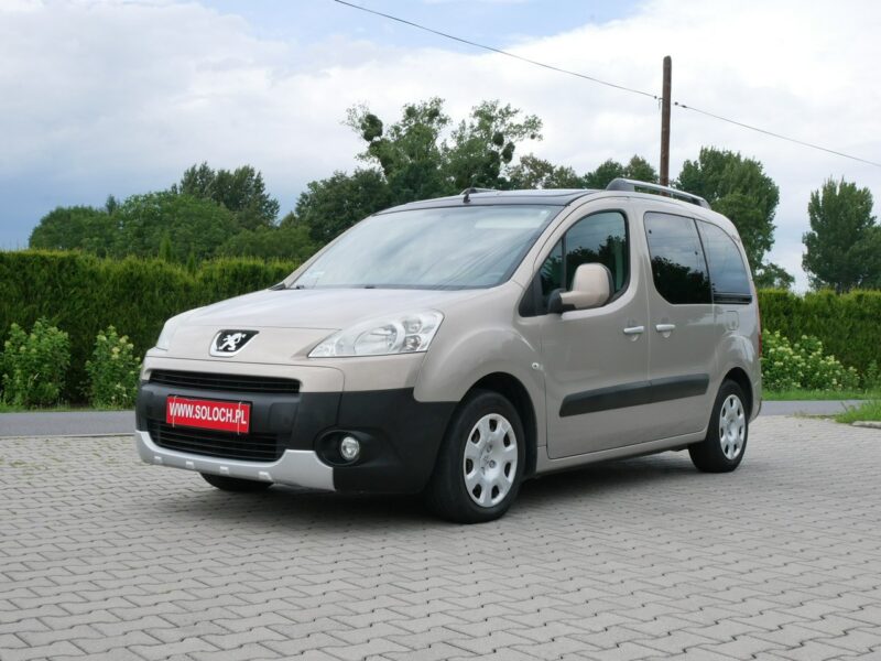 Peugeot Partner 1.6 120KM Eu5 Tepee -Klima -Panorama -1 Wł od 7 lat -Zobacz II (2008-)