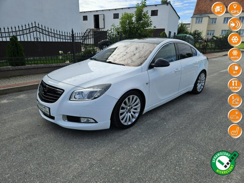 Opel Insignia Opłacona Zadbana Serwisowana Bogato Wyposażona 1Wł Po Serwisie A (2008-2017)