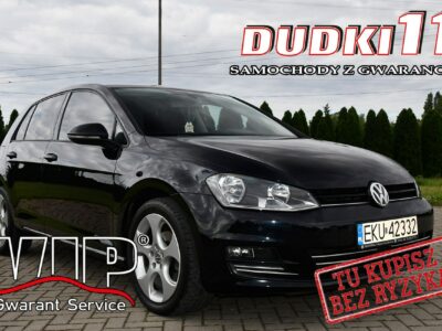 Volkswagen Golf 1,6tdi DUDKI11 Navigacja,Parktronic,Radar,StartStop,Gwarancja VII (2012-)