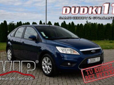 Ford Focus 1,6ben DUDKI11 klimatronic,Tempomat,Opłacony Mk2 (2004-2011)