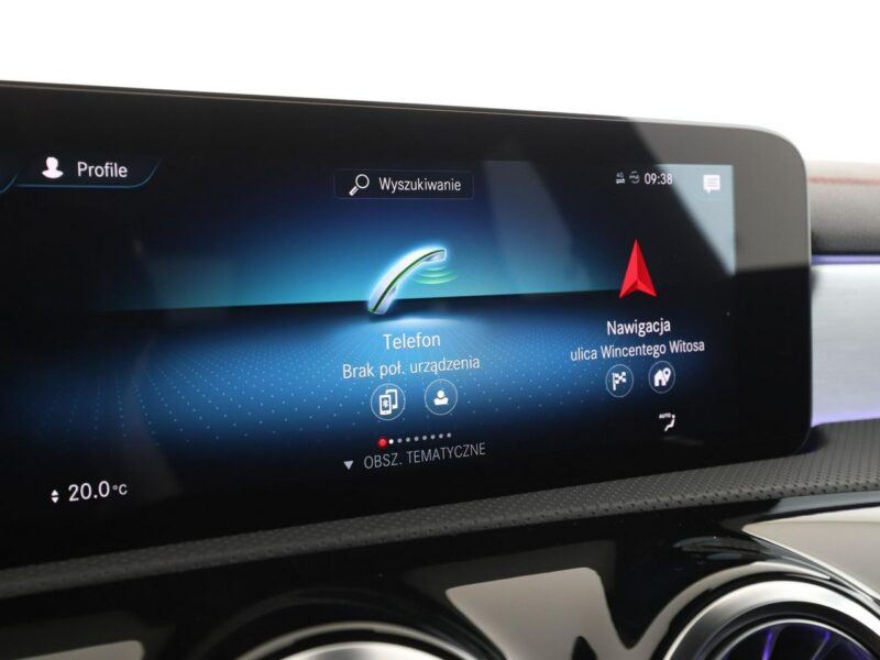 Mercedes CLA 220 FV23% automat full LED skóra/alcantara ambiente light kamery navi II (2019-)