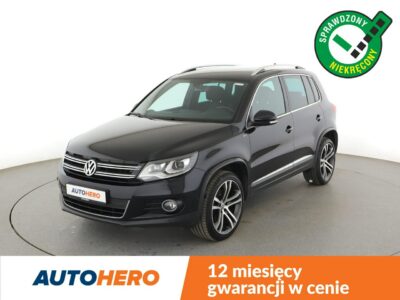 Volkswagen Tiguan BI-Xenon klima auto grzane fotele hak navi bluetooth I (2007-2016)
