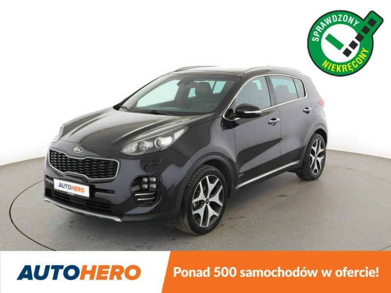 Kia Sportage 4x4 automata bi-xenon skóra panorama navi kamery klima auto IV (2016-2021)