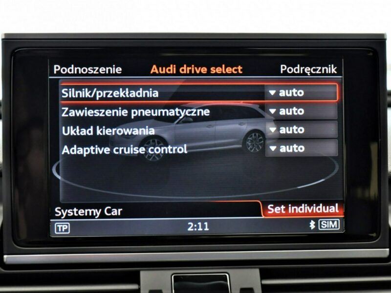 Audi A6 3.0 V6 TDI 272 KM Quattro Pneumatyka MatrixLed Acc Nav Hak Ambient C7 (2011-)