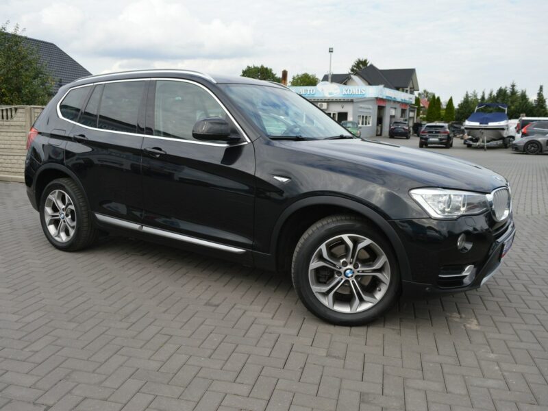BMW X3 2.0D 100% bezwypadkowy Serwis Bi-Xenon LED Navi 182tys.km. Euro-6b F25 (2010-)