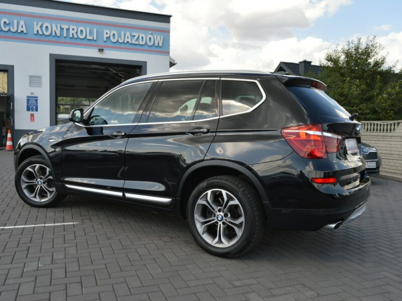 BMW X3 2.0D 100% bezwypadkowy Serwis Bi-Xenon LED Navi 182tys.km. Euro-6b F25 (2010-)