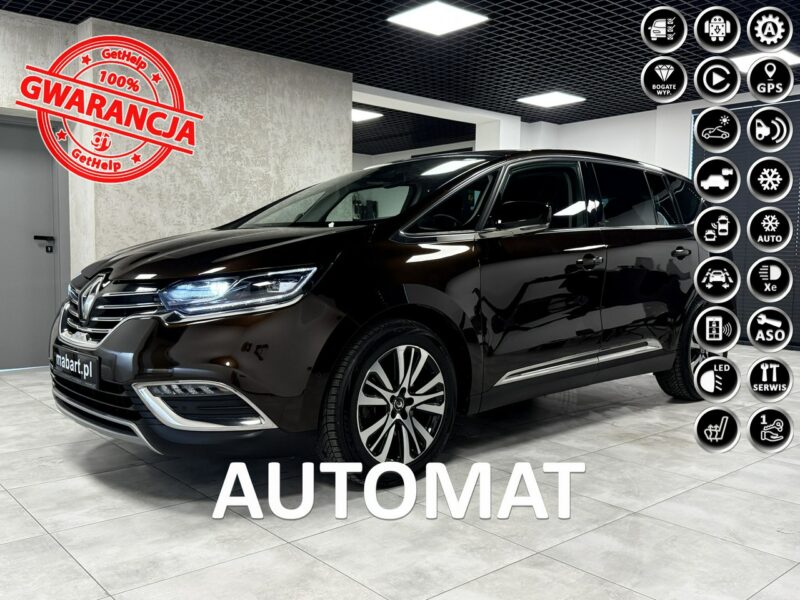 Renault Espace 1.6 TCe 200KM * 4Control * INITIALE Paris * BOSE * LED * HUD * Masaże V (2015-2023)