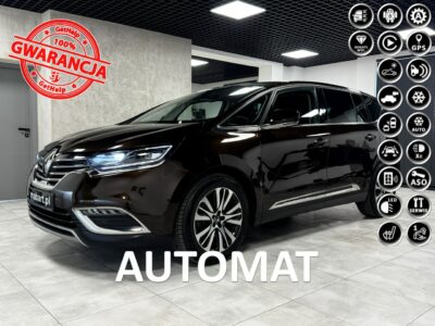 Renault Espace 1.6 TCe 200KM * 4Control * INITIALE Paris * BOSE * LED * HUD * Masaże V (2015-2023)